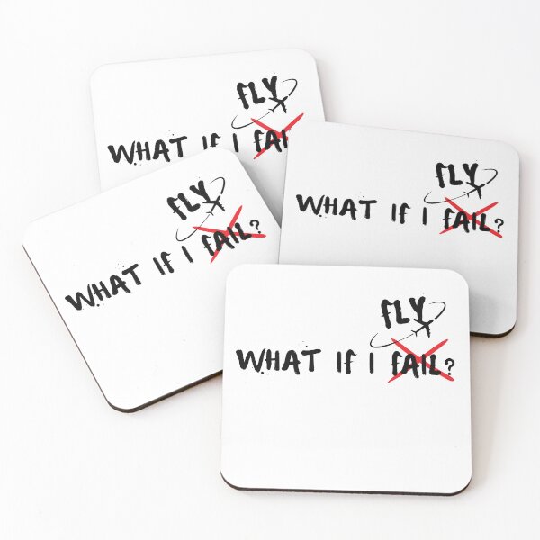 Item preview, What if you fly- Motivational quotes designed and sold by artfartzzz.
