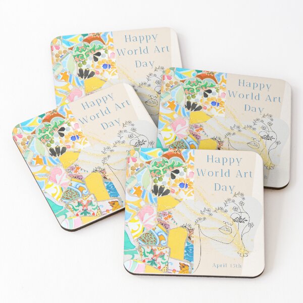Item preview, Happy World Art Day designed and sold by aywchen.