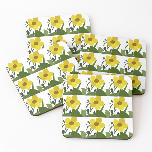 Item preview, Yellow Bell Flowers Floral Pattern designed and sold by Nisha Prabhu.