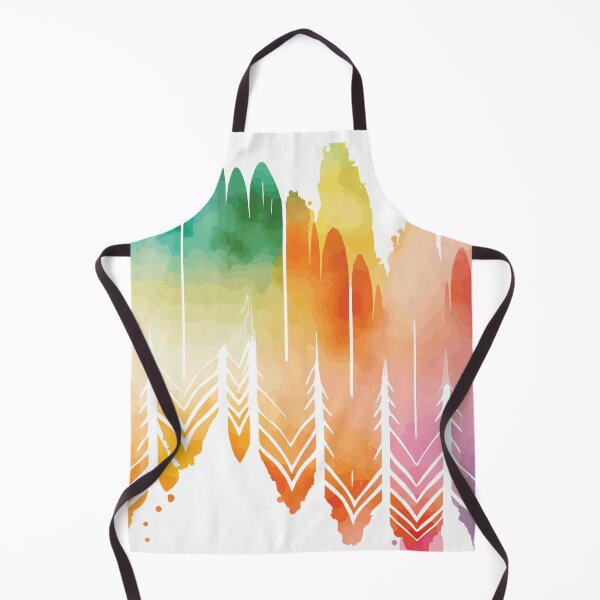 Item preview, A Modern Design of Ombre Watercolor Feathers - Boho Chic Patterns designed and sold by GVRDesign.