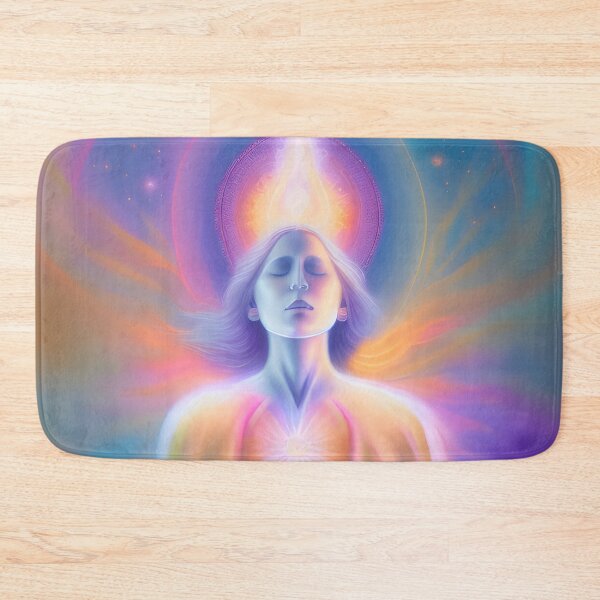 Item preview, Blue Aura Self Awakening  Enlightenment Art -meditation-Spiritual Awakening-Soul awakening, designed and sold by Tamas Das.