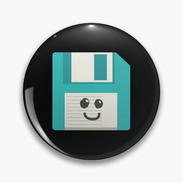 Item preview, Floppy Disk | Cute Vintage and Retro Computer | Gift ideas designed and sold by Fluffy-Vectors.