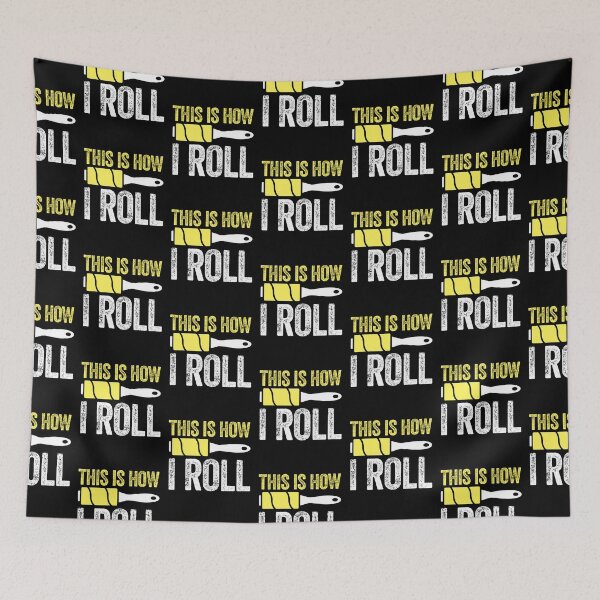 Item preview, THIS IS HOW I ROLL furry hairy hair pets dogs cats designed and sold by w1ckerman.