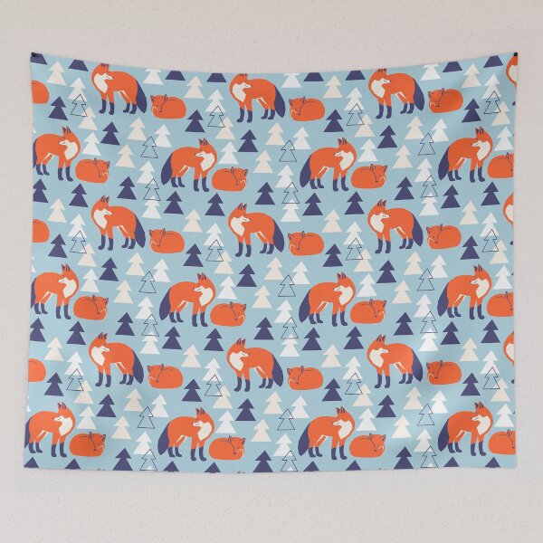 Item preview, Foxes in the Woodland designed and sold by Maryna Riabko.