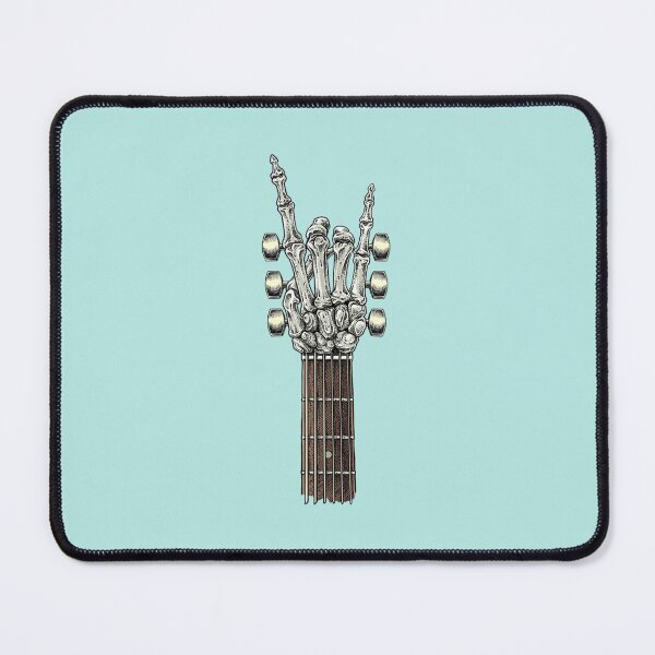 Item preview, rock on guitar neck with a sweet rock amp roll skeleton hand designed and sold by TimiaHales.