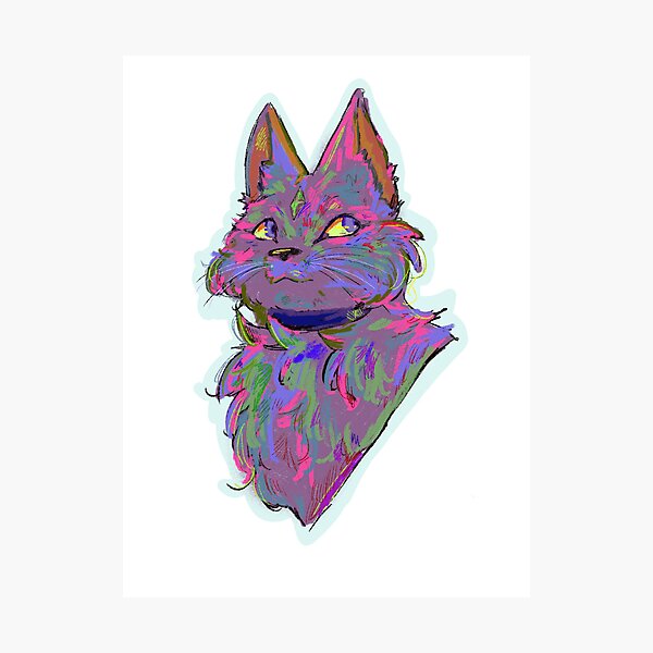 Item preview, Mystical cat  designed and sold by Herinume.
