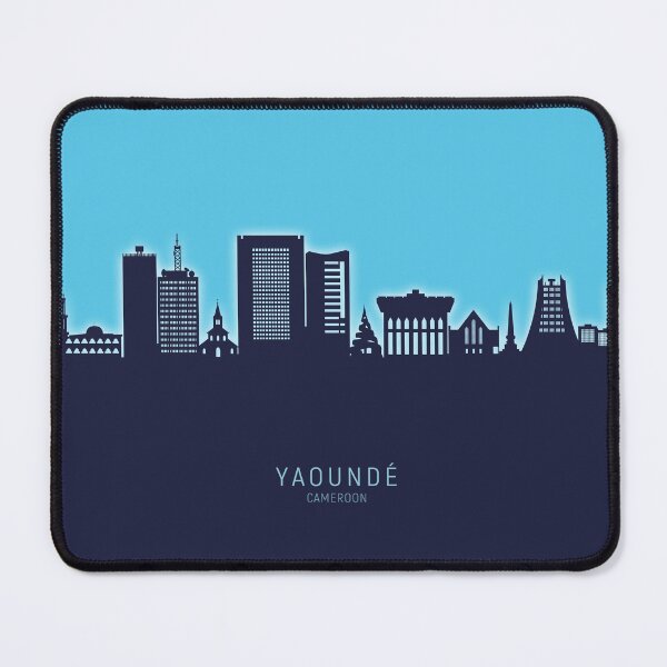 Item preview, Yaoundé Cameroon Skyline designed and sold by ArtPrints.
