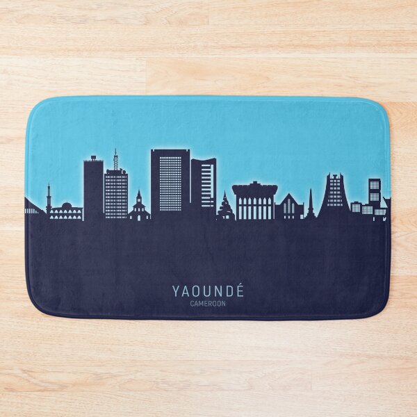 Item preview, Yaoundé Cameroon Skyline designed and sold by ArtPrints.