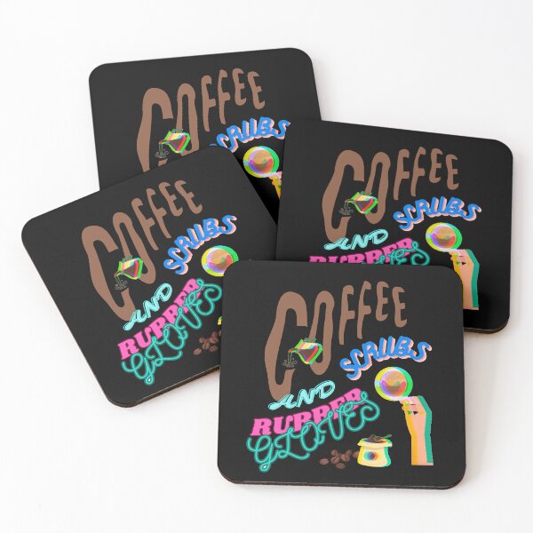 Item preview, Coffee Scrubs And Rubber Gloves designed and sold by ichirochen.