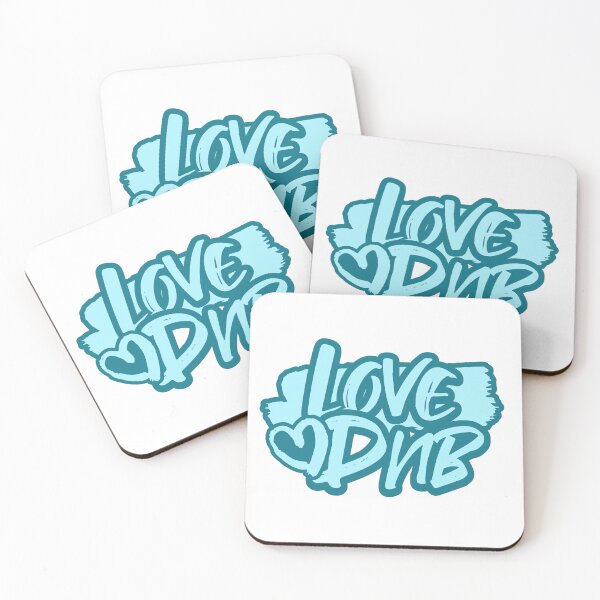 Item preview, DNB - Love DNB (Blue) designed and sold by Discothreadz.