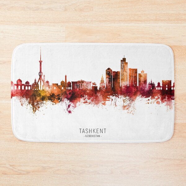 Item preview, Tashkent Uzbekistan Skyline designed and sold by ArtPrints.