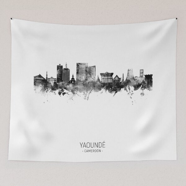 Item preview, Yaoundé Cameroon Skyline designed and sold by ArtPrints.