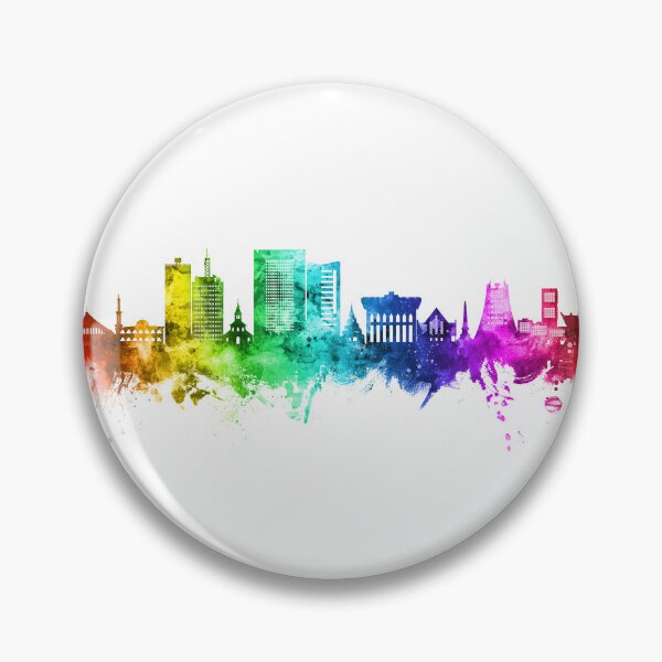 Artikelvorschau, Yaoundé Cameroon Skyline entworfen und verkauft von ArtPrints.