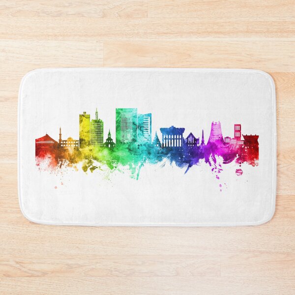 Item preview, Yaoundé Cameroon Skyline designed and sold by ArtPrints.