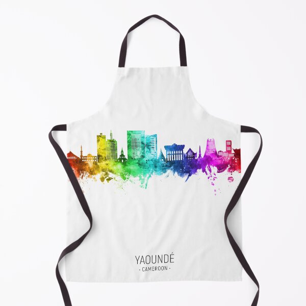 Item preview, Yaoundé Cameroon Skyline designed and sold by ArtPrints.