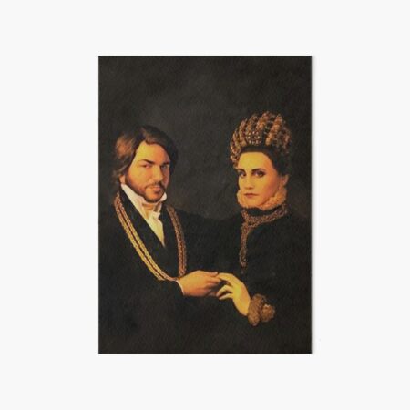 Nadja and Laszlo poster Art Board Print