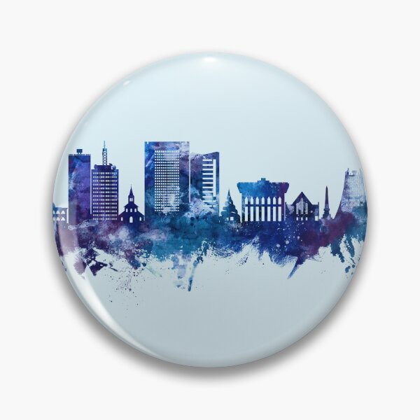 Artikelvorschau, Yaoundé Cameroon Skyline entworfen und verkauft von ArtPrints.