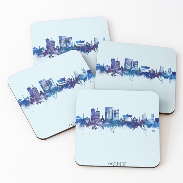 Item preview, Yaoundé Cameroon Skyline designed and sold by ArtPrints.
