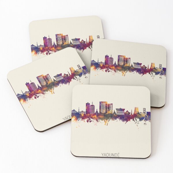 Item preview, Yaoundé Cameroon Skyline designed and sold by ArtPrints.