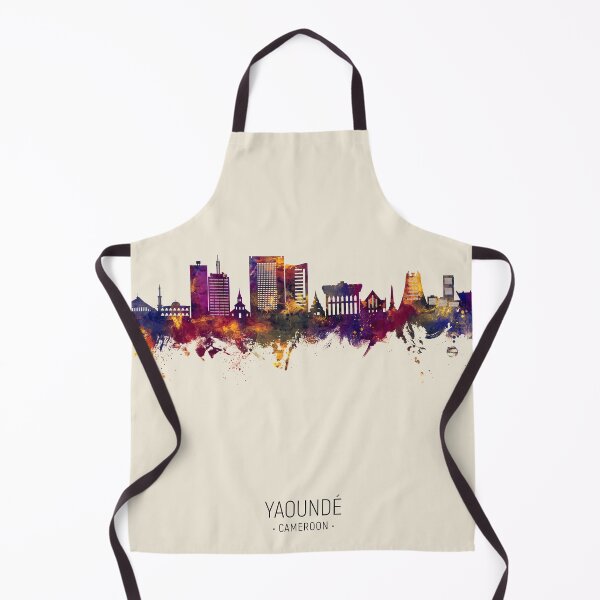 Item preview, Yaoundé Cameroon Skyline designed and sold by ArtPrints.