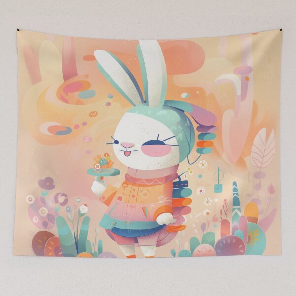 Item preview, Cute rabbits  designed and sold by fanzen69.
