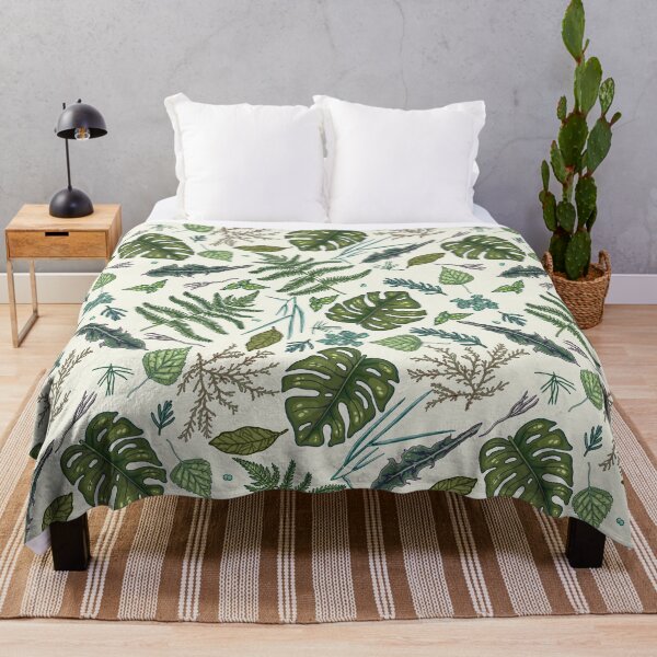 Item preview, Green leaves pattern designed and sold by smalldrawing.