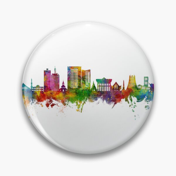 Artikelvorschau, Yaoundé Cameroon Skyline entworfen und verkauft von ArtPrints.