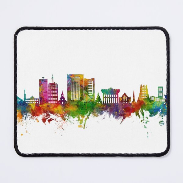 Item preview, Yaoundé Cameroon Skyline designed and sold by ArtPrints.