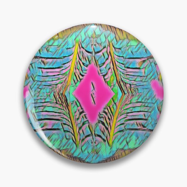 Item preview, 5 Elements Wood, Fire, Earth, Metal, Water Perpetual Transformation Blue Pink designed and sold by SpiritGifts.