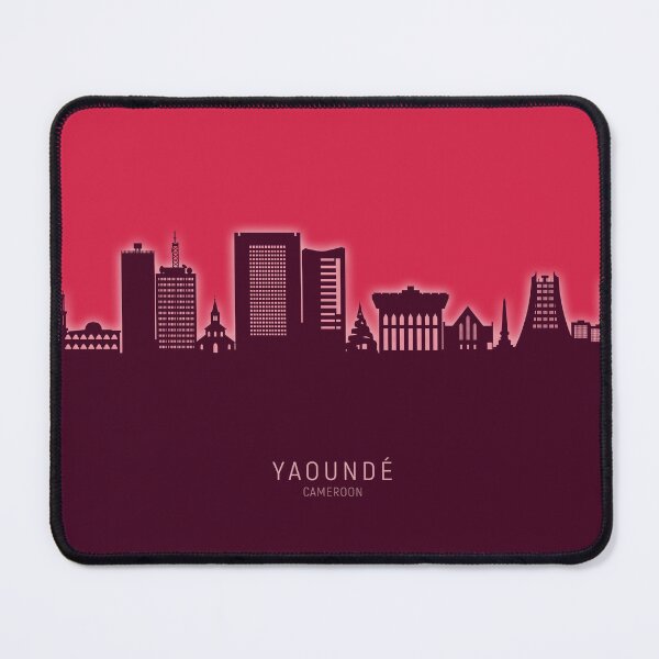 Item preview, Yaoundé Cameroon Skyline designed and sold by ArtPrints.