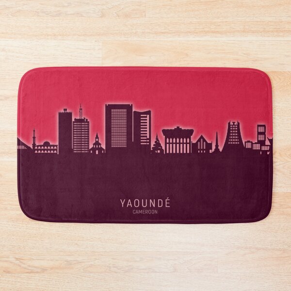 Item preview, Yaoundé Cameroon Skyline designed and sold by ArtPrints.