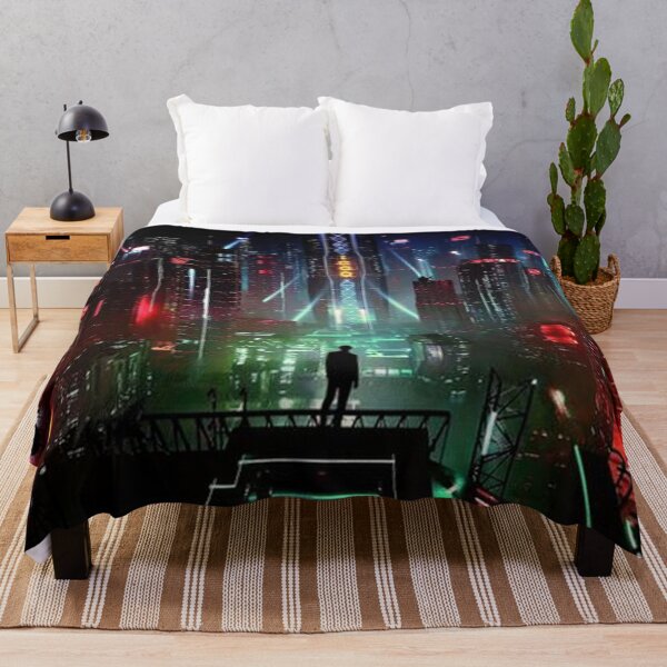 Item preview, Poster Cyberpunk City Painting designed and sold by erlyJohary.
