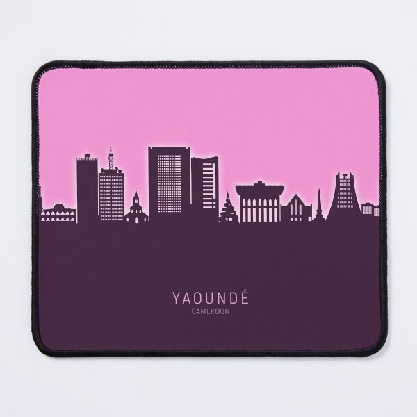 Item preview, Yaoundé Cameroon Skyline designed and sold by ArtPrints.