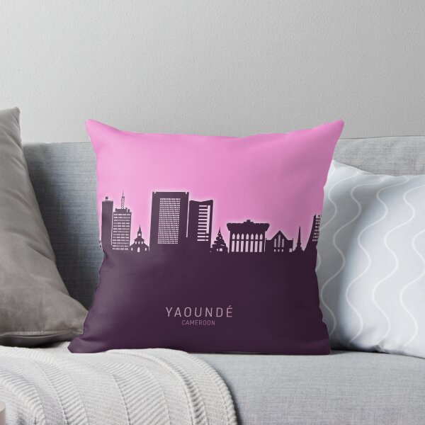 Item preview, Yaoundé Cameroon Skyline designed and sold by ArtPrints.