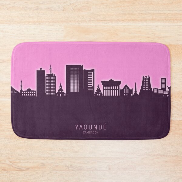 Item preview, Yaoundé Cameroon Skyline designed and sold by ArtPrints.