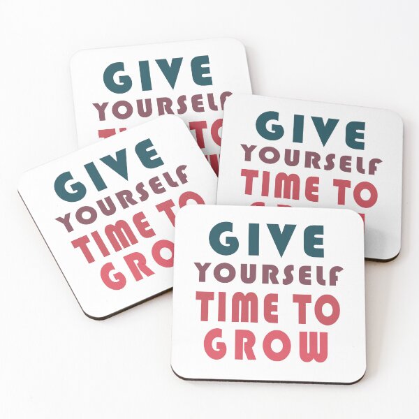 Item preview, Give Yourself time to Grow T-Shirt, Motivation shirt, Positive vibes shirt designed and sold by Hussain Shirts.