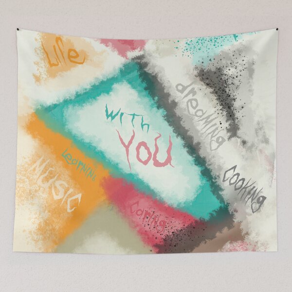 Item preview, Life is art with you love designed and sold by Chrisseee.