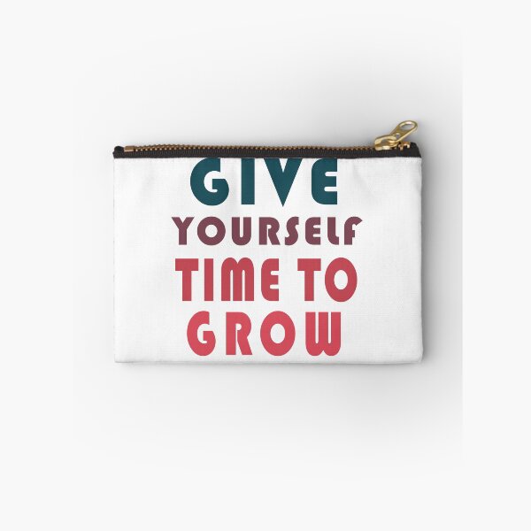 Item preview, Give Yourself time to Grow T-Shirt, Motivation shirt, Positive vibes shirt designed and sold by Hussain Shirts.
