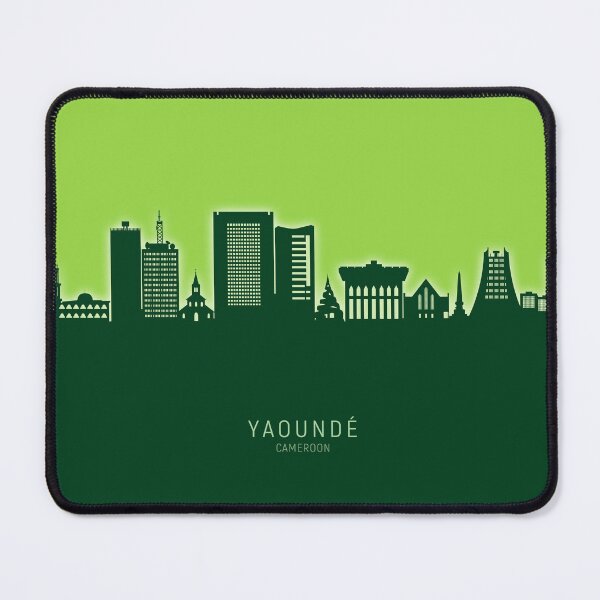 Item preview, Yaoundé Cameroon Skyline designed and sold by ArtPrints.