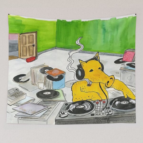 Item preview, Cool Quasimoto DJ designed and sold by libesmanhar.