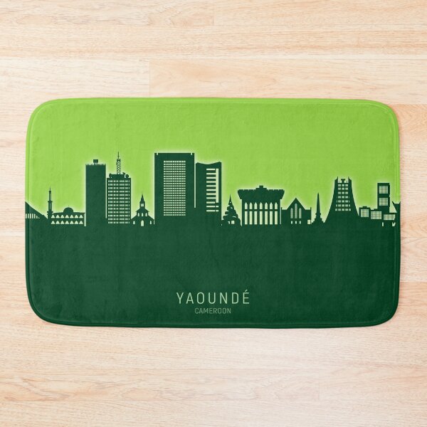 Item preview, Yaoundé Cameroon Skyline designed and sold by ArtPrints.