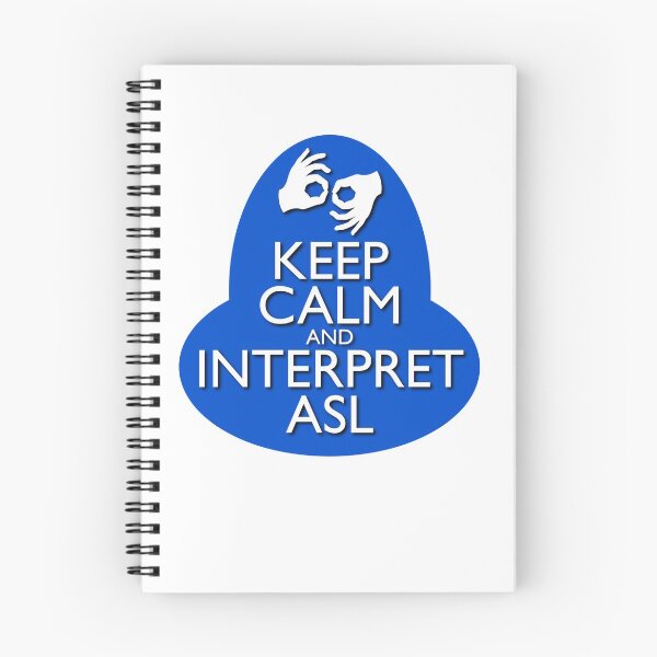 Item preview, Keep Calm and Interpret ASL designed and sold by ASLstyles.