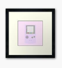 Pastel Video Game Framed Print