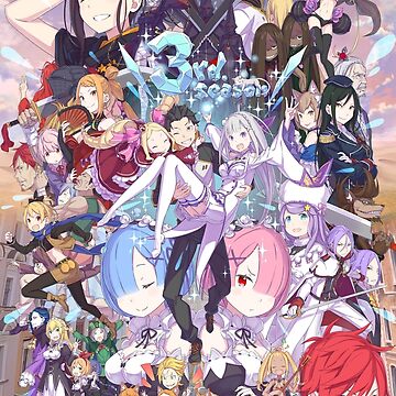 Re: Zero Season 3 Mouse Pad for Sale by kemny