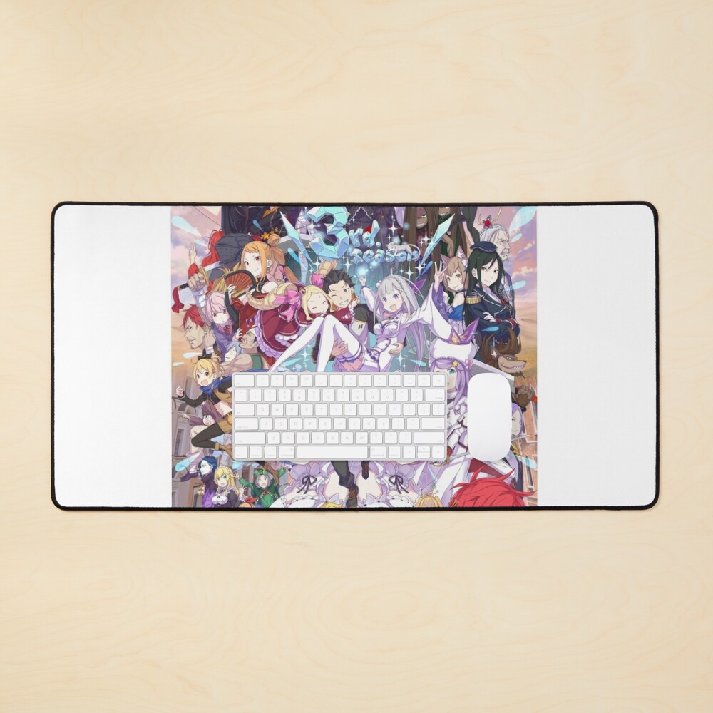 Re: Zero Season 3 Mouse Pad for Sale by kemny