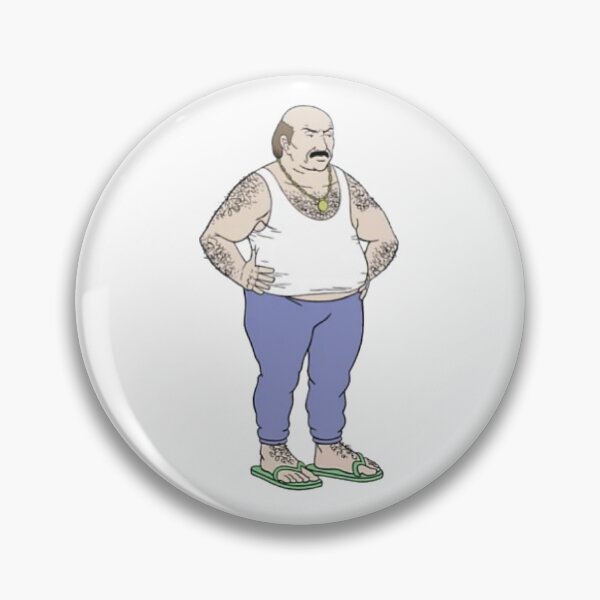 Item preview, Aqua teen hunger force Carl angry wearing sandals    designed and sold by elidonell32.