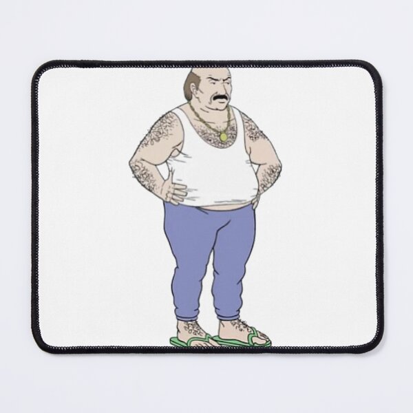 Item preview, Aqua teen hunger force Carl angry wearing sandals    designed and sold by elidonell32.