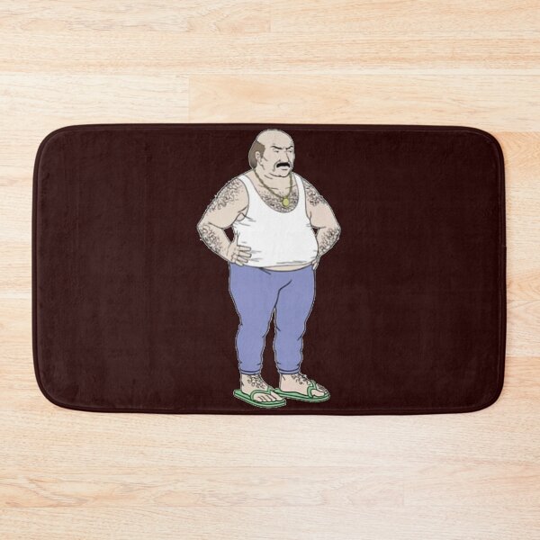 Item preview, Aqua teen hunger force Carl angry wearing sandals    designed and sold by elidonell32.