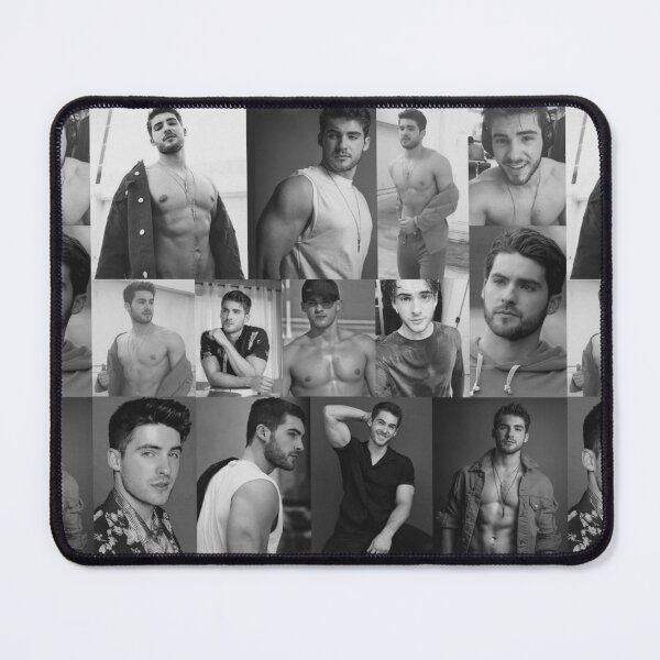 Item preview, Cody Christian Large Tiles Photo Collage - Black and White Version designed and sold by CollageHeaven.