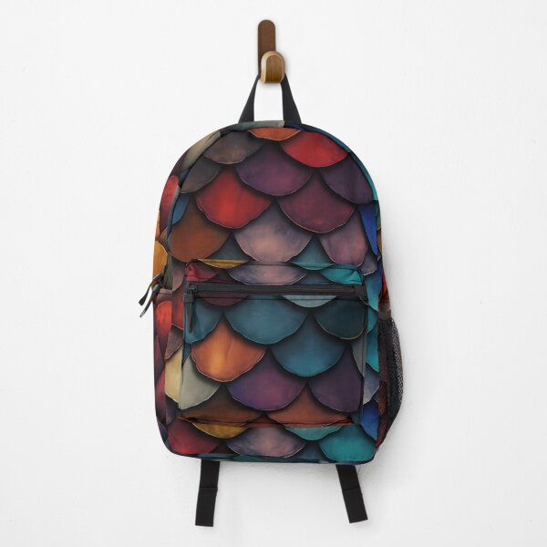 Item preview, Multicolour Dragon Scale Design designed and sold by AthenaUK.
